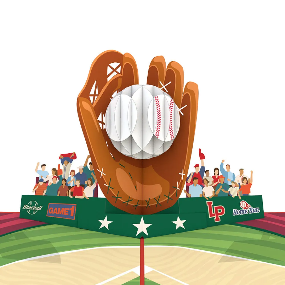 Lovepop Greeting Cards|Birthday|Home Run Pop-Up Card