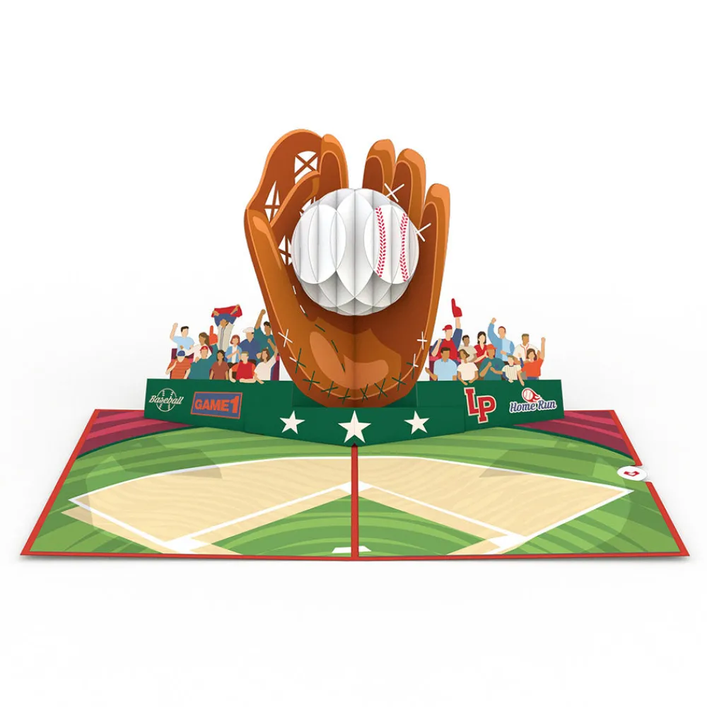 Lovepop Greeting Cards|Birthday|Home Run Pop-Up Card