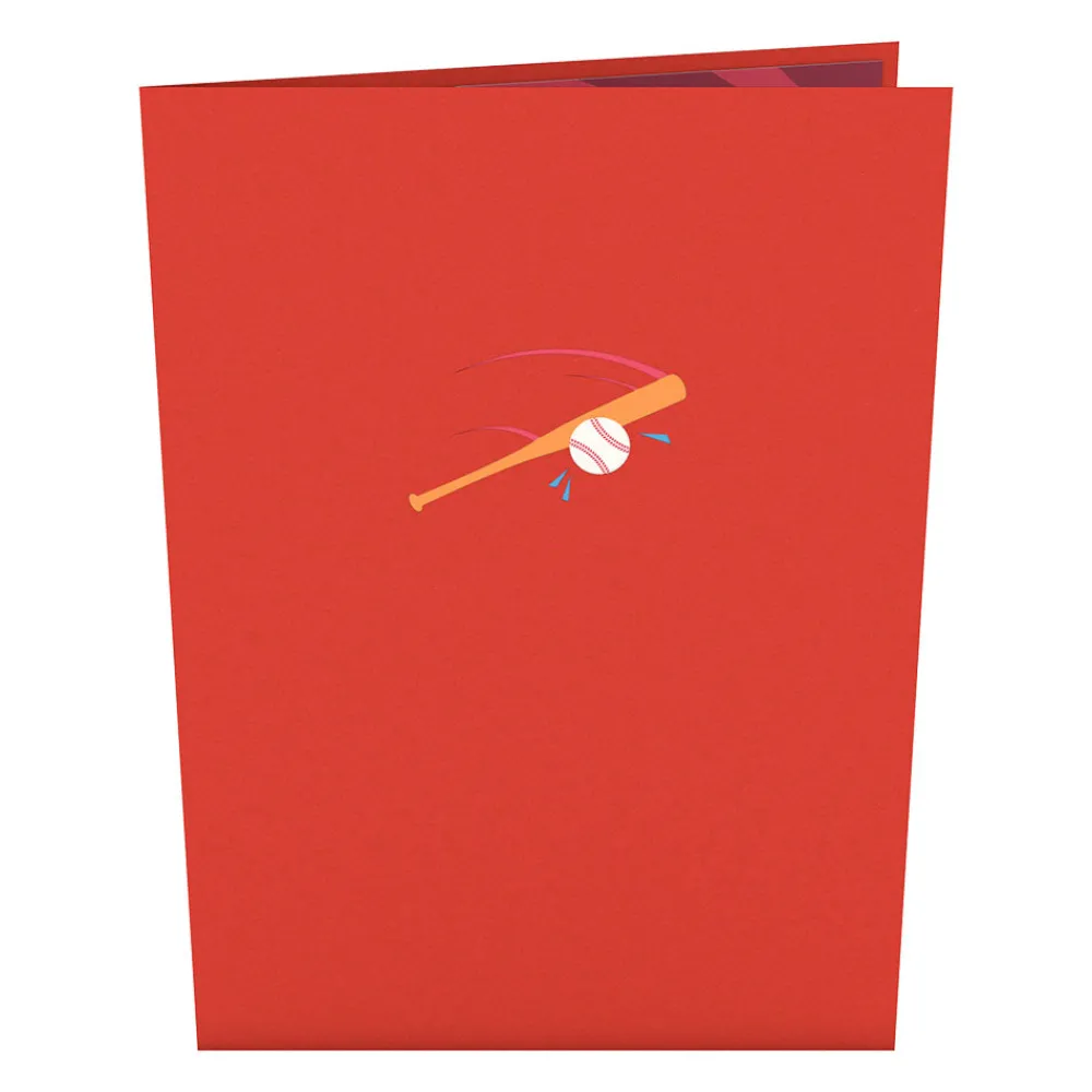 Lovepop Greeting Cards|Birthday|Home Run Pop-Up Card