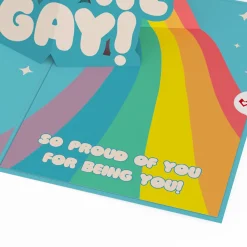 Lovepop Greeting Cards|Lgbtq+|Hooray, You're Gay! Pop-Up Card