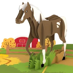 Lovepop Greeting Cards|Birthday|Horse Pop-Up Card