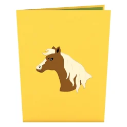Lovepop Greeting Cards|Birthday|Horse Pop-Up Card