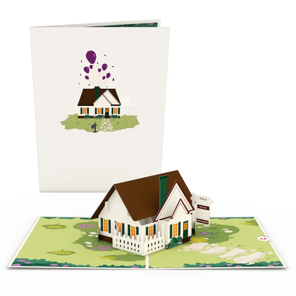 Lovepop Congratulations|House for Sale Pop-Up Card