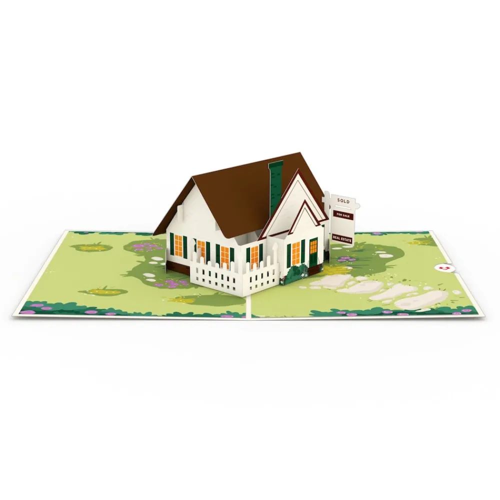 Lovepop Congratulations|House for Sale Pop-Up Card