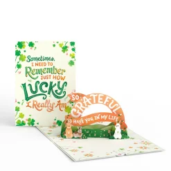 Lovepop St. Patrick'S Day 3/17|How Lucky I Am Pop-Up Card