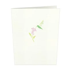 Lovepop Notecards|Get Well|Hummingbird Notecards (4-Pack)