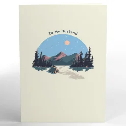 Lovepop Father'S Day 6/15|Dad|Husband Happy Father’s Day Compass Pop-Up Card