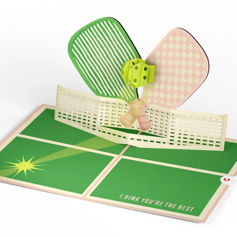 Lovepop Greeting Cards|Valentine'S Day 2/14|I Dink You're the Best Pickleball Pop-Up Card