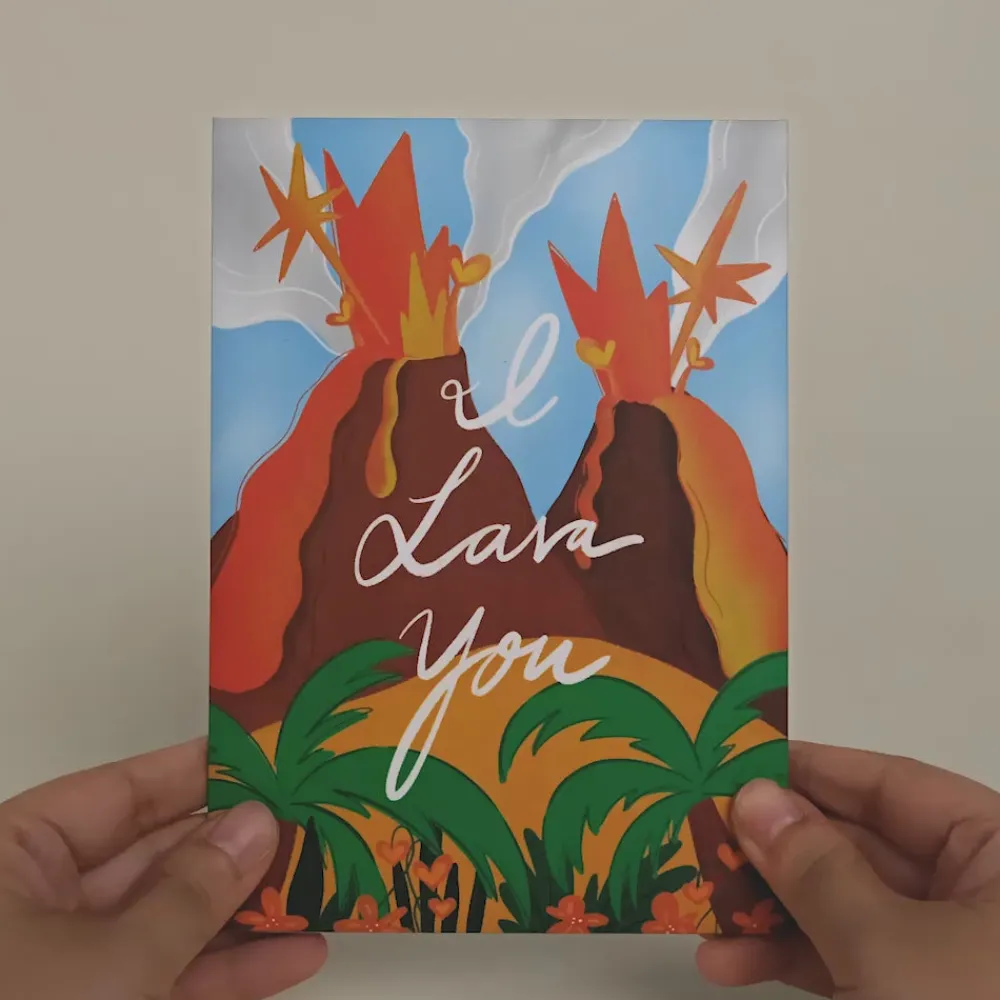 Lovepop Valentine'S Day 2/14|I Lava You Light-Up Pop-Up Card