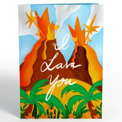 Lovepop Valentine'S Day 2/14|I Lava You Light-Up Pop-Up Card