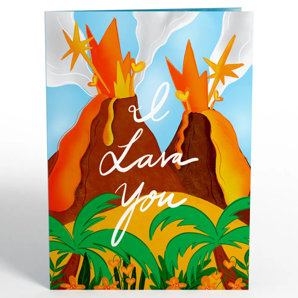 Lovepop Valentine'S Day 2/14|I Lava You Light-Up Pop-Up Card