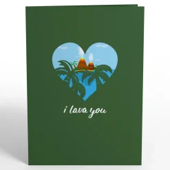 Lovepop Greeting Cards|Anniversary|I Lava You Pop-Up Card
