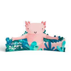 Lovepop Decor|Valentine'S Day 2/14|I Love You Alot’l Valentine Tri-Fold Card