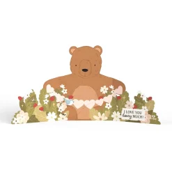 Lovepop Decor|Mother'S Day 5/11|I Love You Beary Much Mother's Day Tri-Fold Card