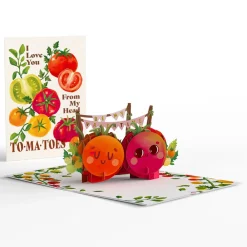 Lovepop Greeting Cards|Valentine'S Day 2/14|I Love You From Head To-ma-toes Pop-Up Card