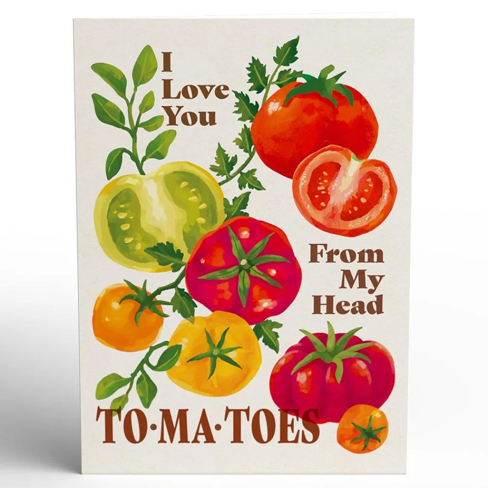 Lovepop Greeting Cards|Valentine'S Day 2/14|I Love You From Head To-ma-toes Pop-Up Card