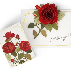 Lovepop Greeting Cards|Valentine'S Day 2/14|I Love You Roses Pop-Up Card
