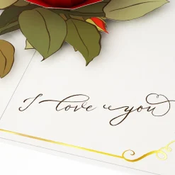 Lovepop Greeting Cards|Valentine'S Day 2/14|I Love You Roses Pop-Up Card