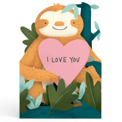 Lovepop Decor|Valentine'S Day 2/14|I Love You Slow Much Valentine Tri-Fold Card