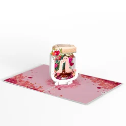 Lovepop Greeting Cards|Anniversary|If I Was A Worm Love Pop-Up Card