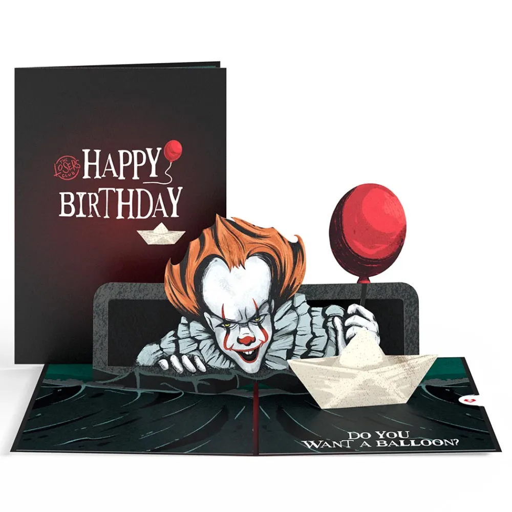 Lovepop Greeting Cards|Birthday|IT Pennywise™ Birthday Pop-Up Card
