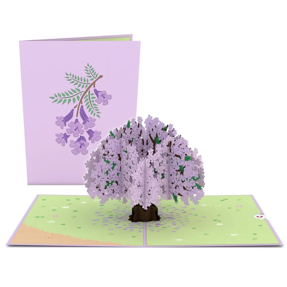 Lovepop Greeting Cards|Birthday|Jacaranda Tree Pop-Up Card