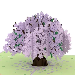Lovepop Greeting Cards|Birthday|Jacaranda Tree Pop-Up Card