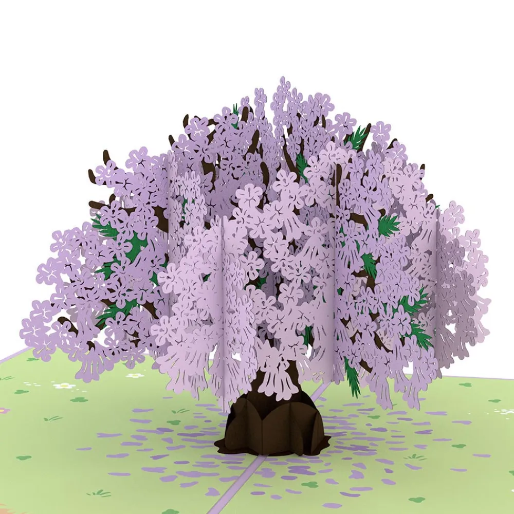 Lovepop Greeting Cards|Birthday|Jacaranda Tree Pop-Up Card