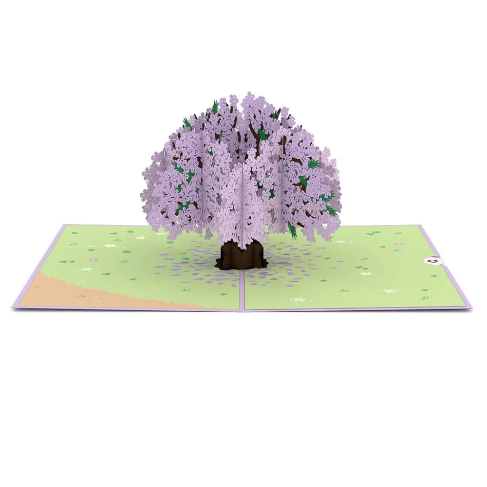 Lovepop Greeting Cards|Birthday|Jacaranda Tree Pop-Up Card