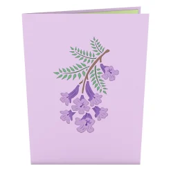 Lovepop Greeting Cards|Birthday|Jacaranda Tree Pop-Up Card
