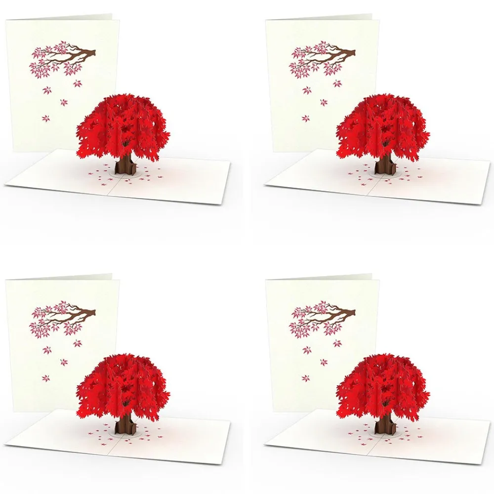 Lovepop Notecards|Just Because|Japanese Maple Notecards (4-Pack)