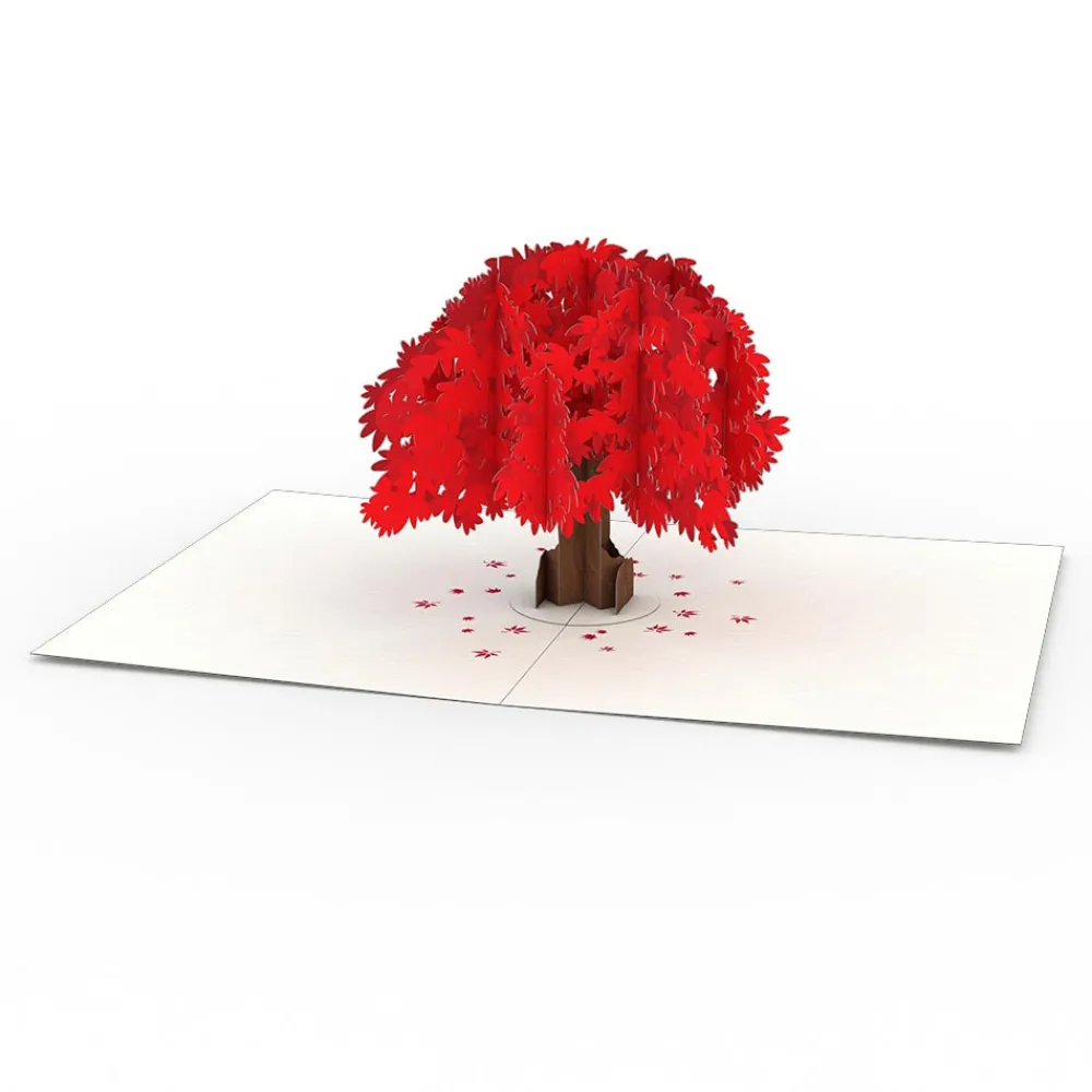 Lovepop Notecards|Just Because|Japanese Maple Notecards (4-Pack)