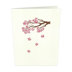 Lovepop Notecards|Just Because|Japanese Maple Notecards (4-Pack)