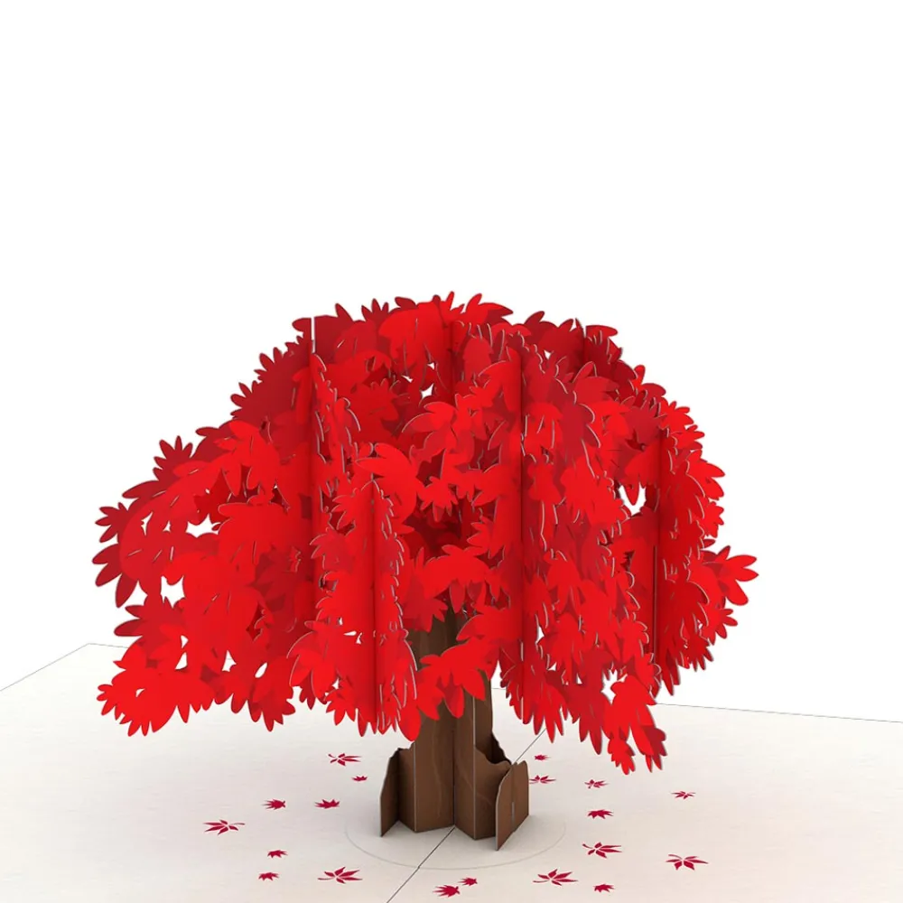 Lovepop Notecards|Just Because|Japanese Maple Notecards (4-Pack)