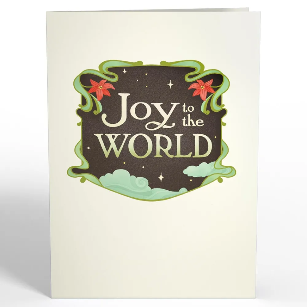 Lovepop Greeting Cards|Religious|Joy to the World Christmas Angel Pop-Up Card