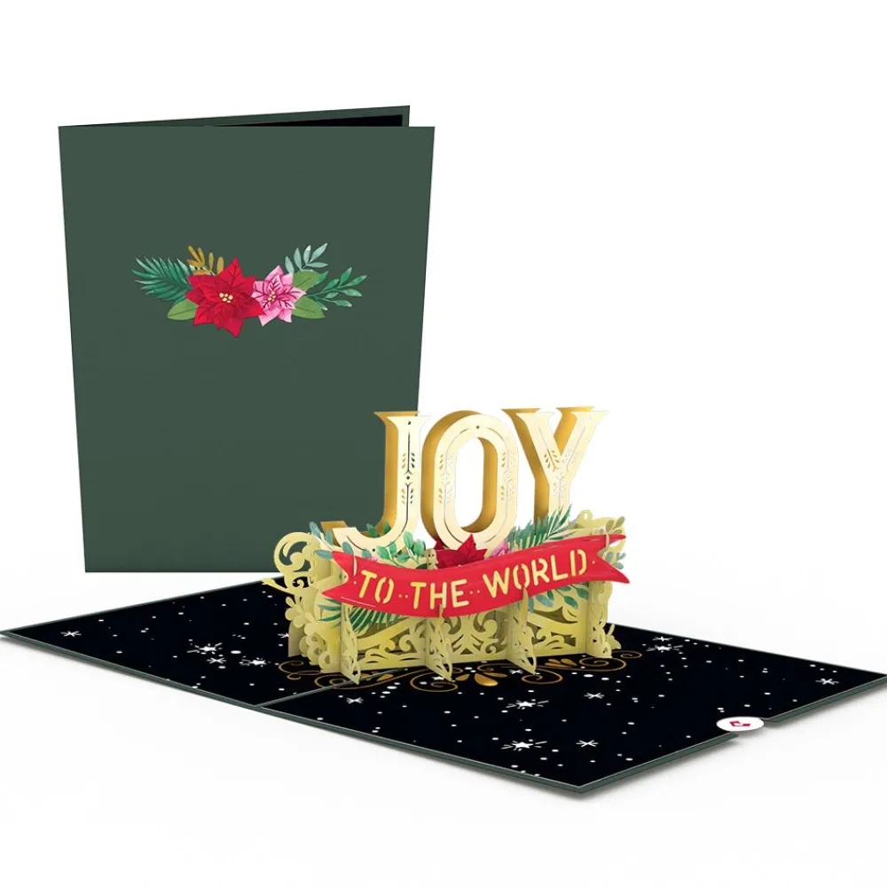 Lovepop Christmas 12/25|Joy to the World Pop-Up Card