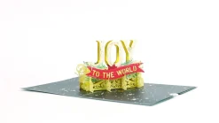 Lovepop Christmas 12/25|Joy to the World Pop-Up Card