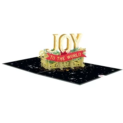 Lovepop Christmas 12/25|Joy to the World Pop-Up Card