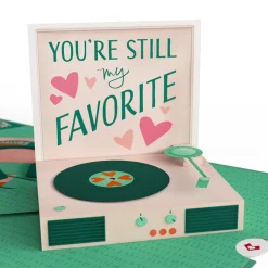 Lovepop Greeting Cards|Anniversary|Just for the Record Anniversary Pop-Up Card