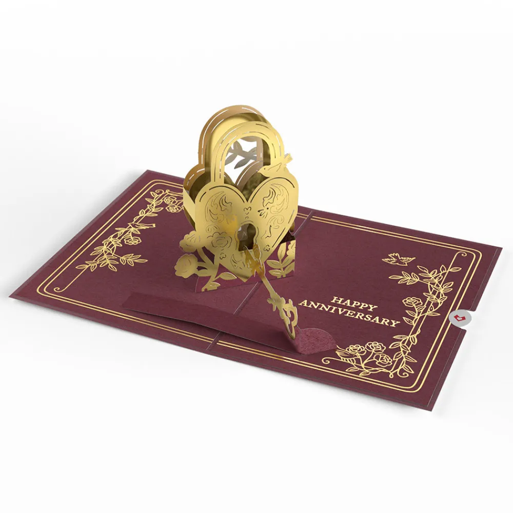 Lovepop Greeting Cards|Anniversary|Key To My Heart Anniversary Pop-Up Card