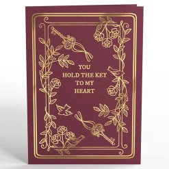 Lovepop Greeting Cards|Anniversary|Key To My Heart Anniversary Pop-Up Card