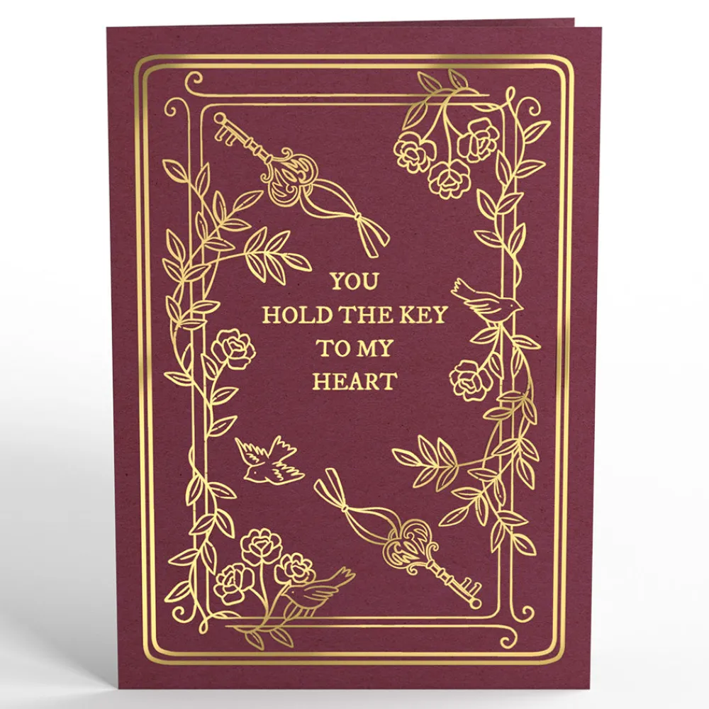 Lovepop Greeting Cards|Anniversary|Key To My Heart Anniversary Pop-Up Card
