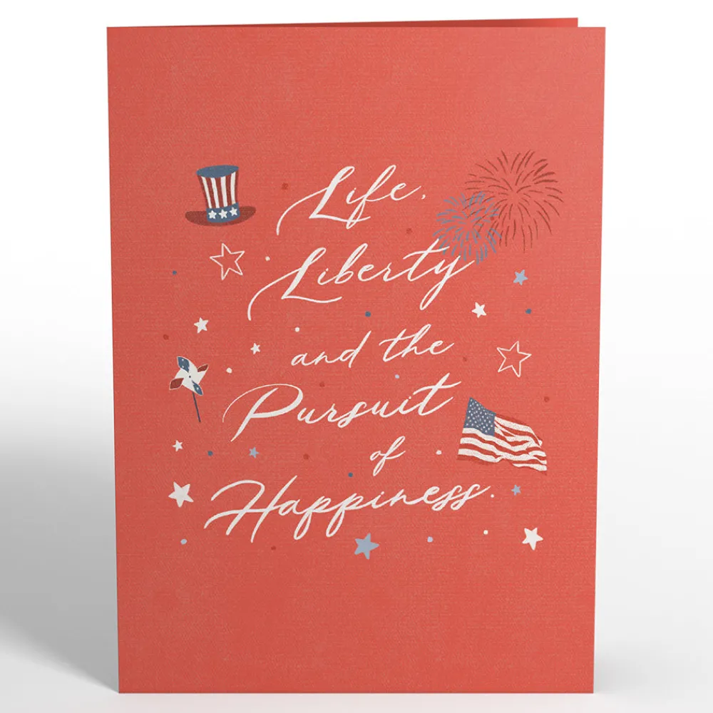 Lovepop Independence Day 7/4|Land of the Free Patriotic Pop-Up Card