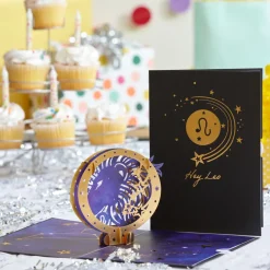 Lovepop Greeting Cards|Birthday|Leo Zodiac Birthday Pop-Up Card