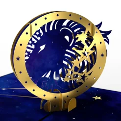 Lovepop Greeting Cards|Birthday|Leo Zodiac Birthday Pop-Up Card