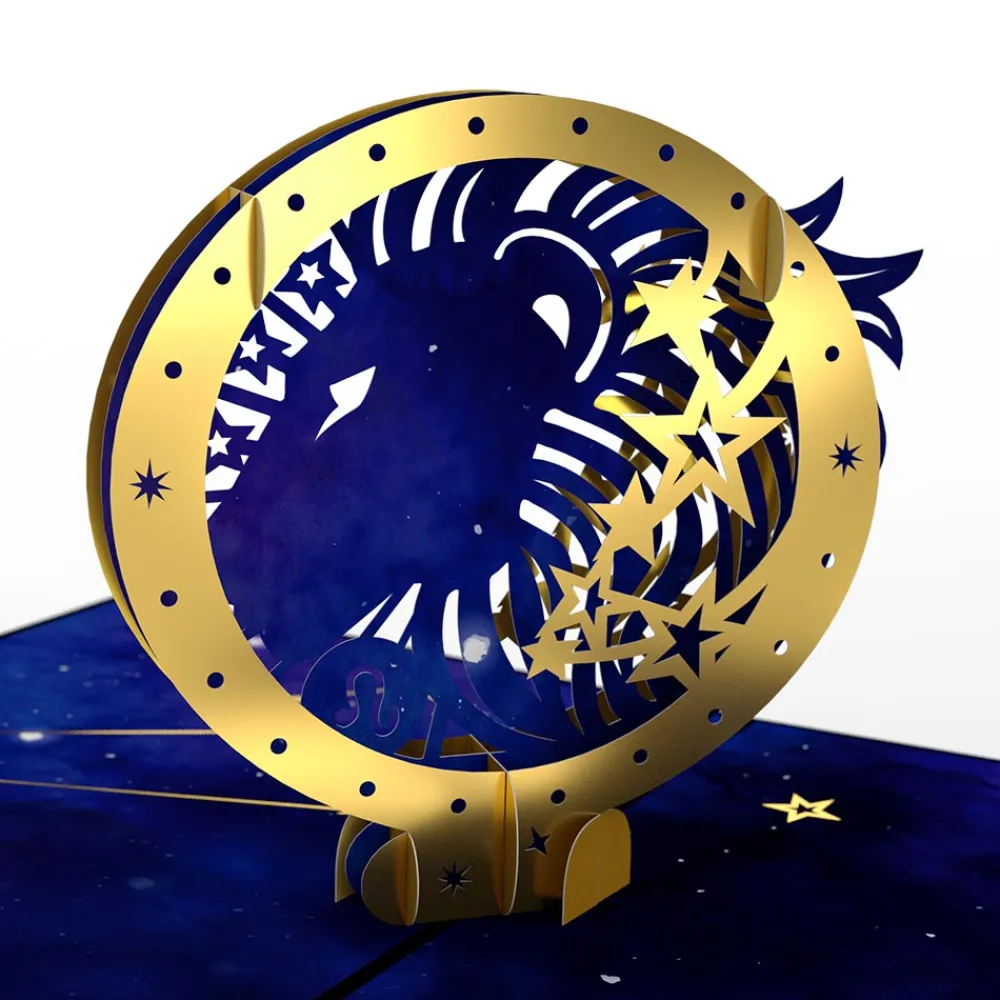 Lovepop Greeting Cards|Birthday|Leo Zodiac Birthday Pop-Up Card