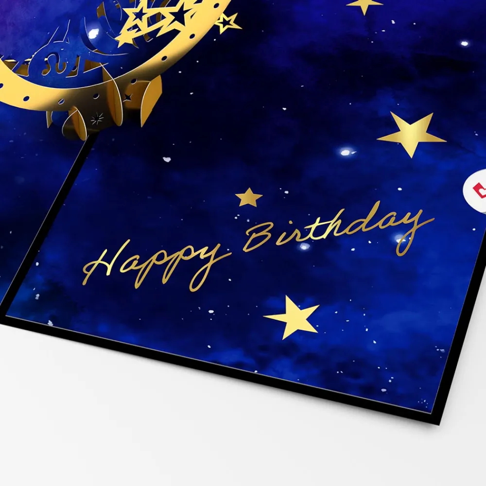 Lovepop Greeting Cards|Birthday|Leo Zodiac Birthday Pop-Up Card