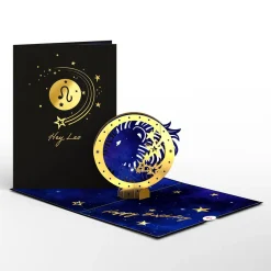Lovepop Greeting Cards|Birthday|Leo Zodiac Birthday Pop-Up Card