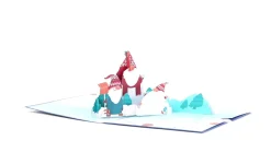 Lovepop Greeting Cards|Just Because|Let's Build a Sgnomeman Pop-Up Card