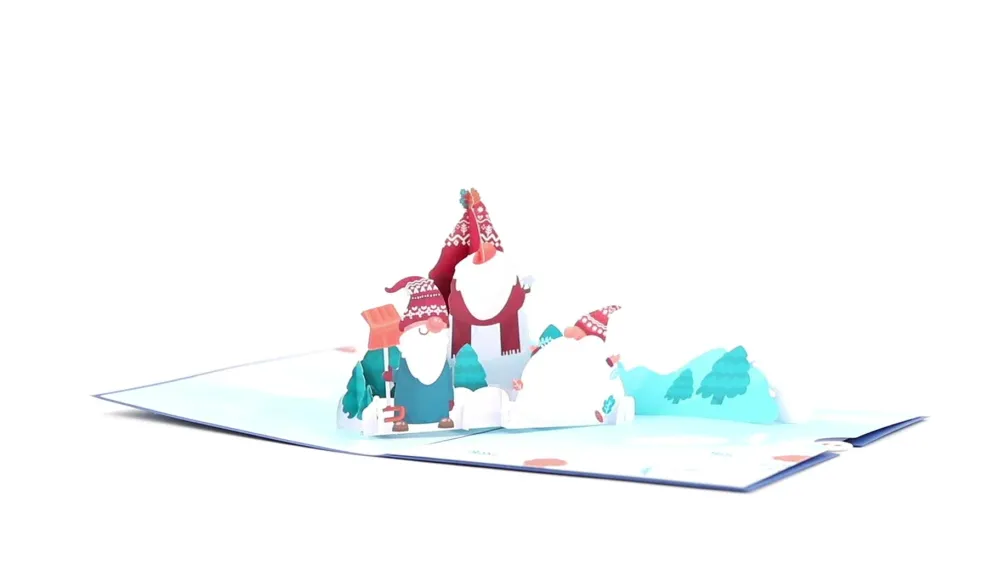 Lovepop Greeting Cards|Just Because|Let's Build a Sgnomeman Pop-Up Card